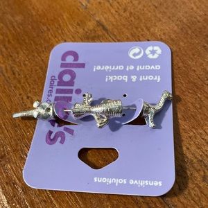 4/$25 Brand New Dinosaur Earrings